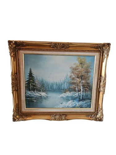 Vintage original oil painting - vintage,