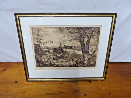 Signed james forsyth - james, etching