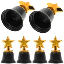  Set of 2 Gold Star Trophy