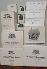 Dept 56 Dickens Village Lot of