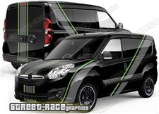 Vauxhall Opel Combo FULL 008 sport van racing stripes graphics vinyl sticker