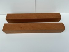 Square Mahogany Newel Post Base x 2