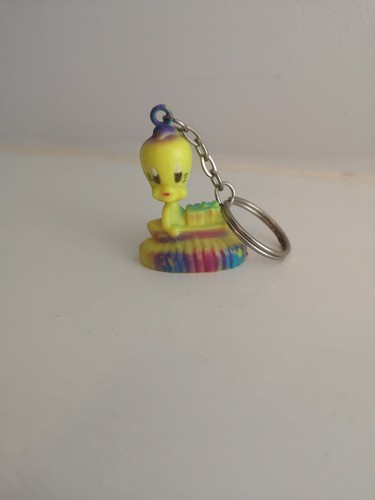 Tweety pie boat keyring - keyring,