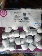  Hep2o 22mm equal tees.Pack of