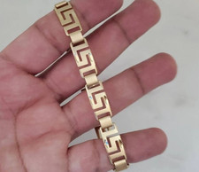 Gold Greek Key Bracelet