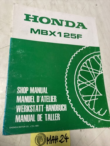 Honda mbx125f 1985 mbx - mbx, 125