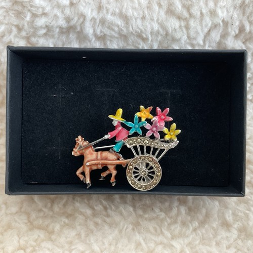 Vintage mid century enamel - mid-,