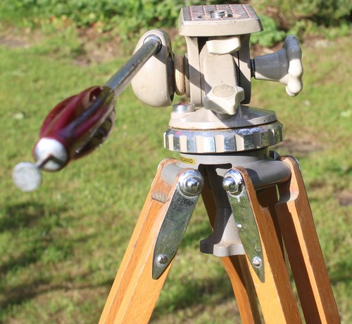 Vintage linhof tripod - tripod, pan