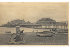 postcard - brighton - view of