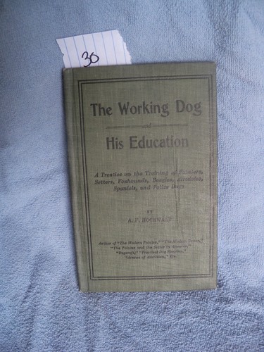 1925 antique book - :, dog