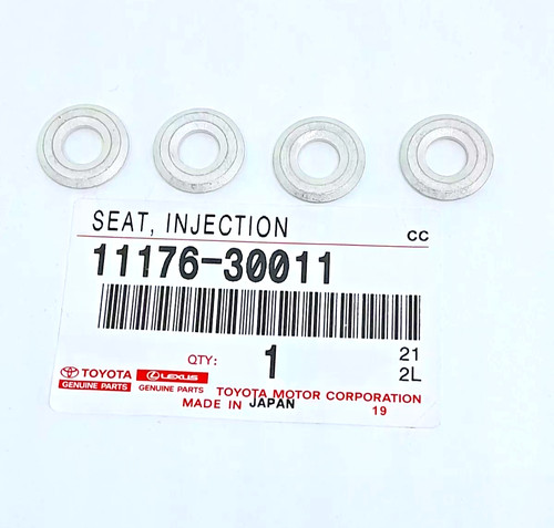 Fuel injector seat gasket - 4,
