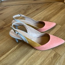 Esther Mendez Suede sling back