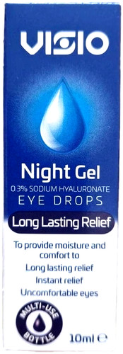 Visio night gel eye drops - night, long