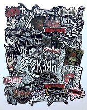 Rock metal band sticker - metal,