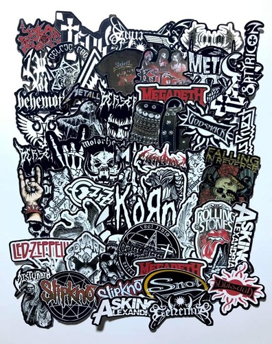 Rock metal band sticker - metal,