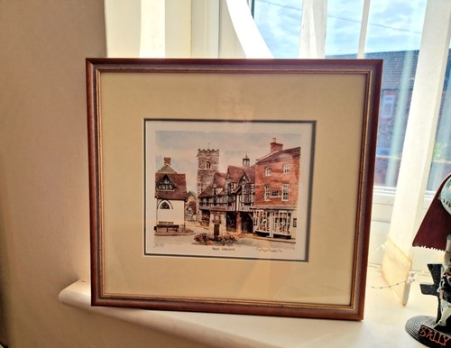 Much wenlock framed print - framed,