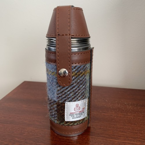 Harris tweed blue brown - harris,
