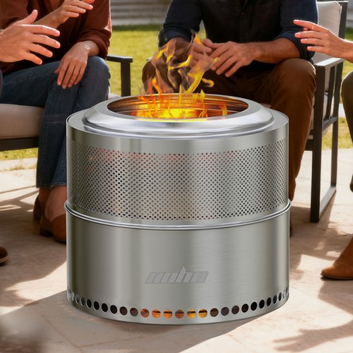 Portable wood burning fire pit - portable,