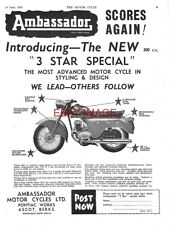 1959 Advert AMBASSADOR 200cc