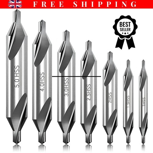 7pcs center drill bits set - 7pcs,