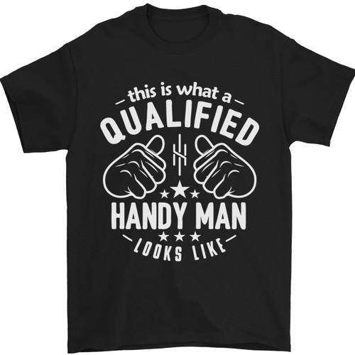 Qualified handy man looks - man,