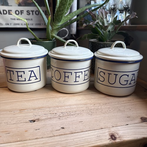 Vintage genuine enamel tea - genuine,