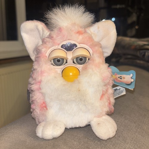 Furby baby babies 1999 coral - baby,