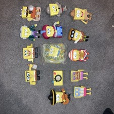 BURGER KING SPONGEBOB SQUAREPANTS RARE TOY FIGURE BUNDLE
