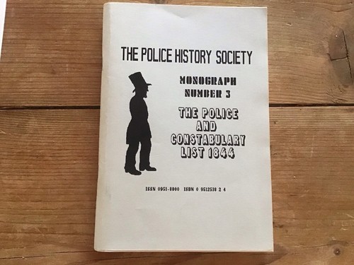 The police history society - history,