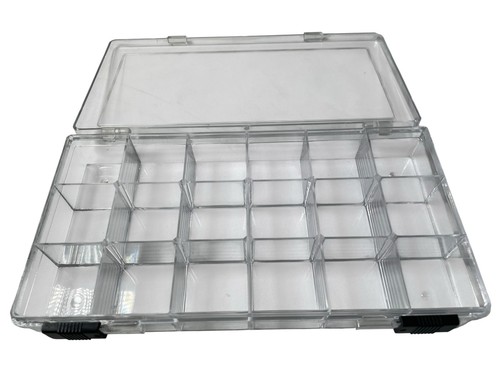 Quality crystal compartment - crystal, 18-compartment