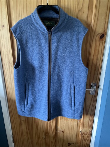 Laksen gilet wool mix 2xl - wool,