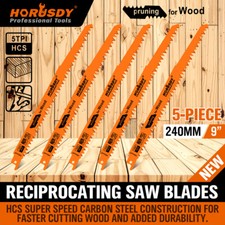 5pc Reciprocating Saw Blades