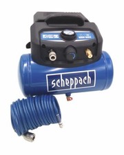 Scheppach Air Compressor HC06 with Hose 6L 9.7kg Oil-Free Air Tool