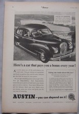 1954 Austin A70 Hereford Original advert No.1