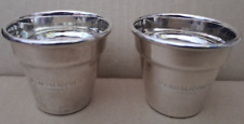 2 Vintage Penhaligon’s Silver Plated  5.5cm Scented Candle Holder – Used