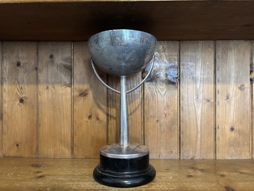 Large vintage silver plate