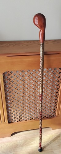 Handmade hazel staff - hazel,