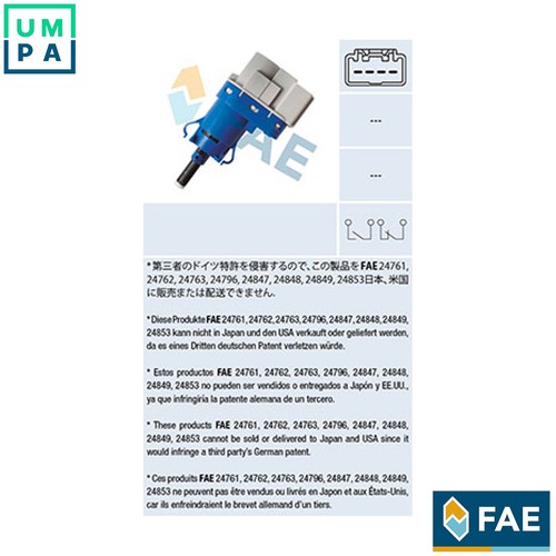 Stop light switch 24849 - light,