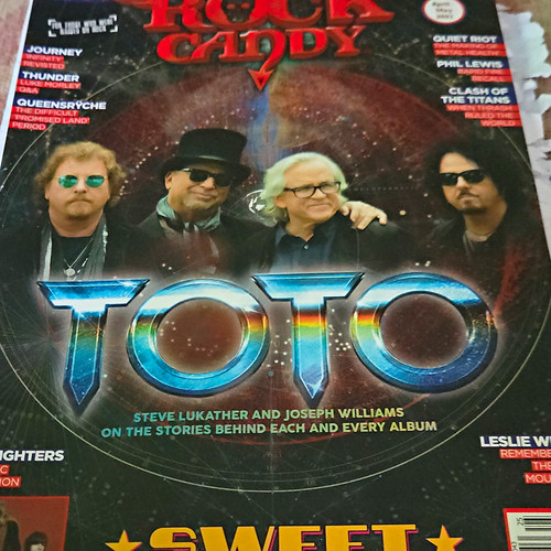 Rock candy magazine toto cover - rock,