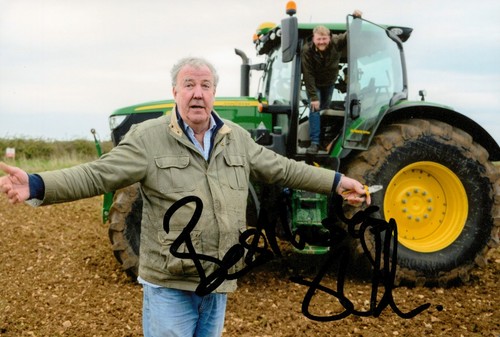 Jeremy clarkson hand signed - hand,