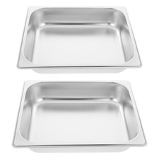 2 Pcs Stainless Steel Steam