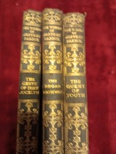 3 vintage books by Jeffrey FARNOL,  famous titles, in good condition