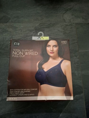 Bra indigo floral - m&s,
