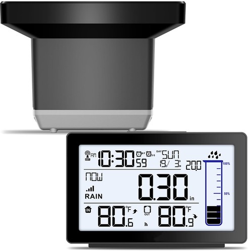 Wireless rain gauge - wireless,