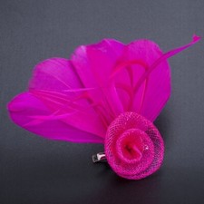 Small Fascinator & Brooch Pin