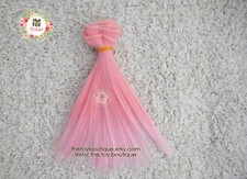 Synthetic Doll Hair Straight