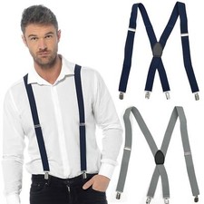 Mens Adjustable Elastic Braces