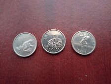 Latvian Symbols Lats 1 Commemorative Coin Set Of 3 