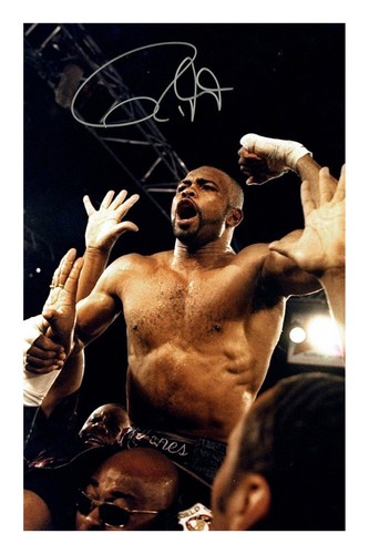Roy jones signed photo - roy,