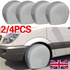 4X 27-29" Heavy Duty Tire Cover RV Wheel Motorhome Wheel Covers Sun Protection G